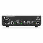 Behringer U-PHORIA UMC22 Audiophile 2x2 USB Audio Interface with MIDAS Mic Preamplifier