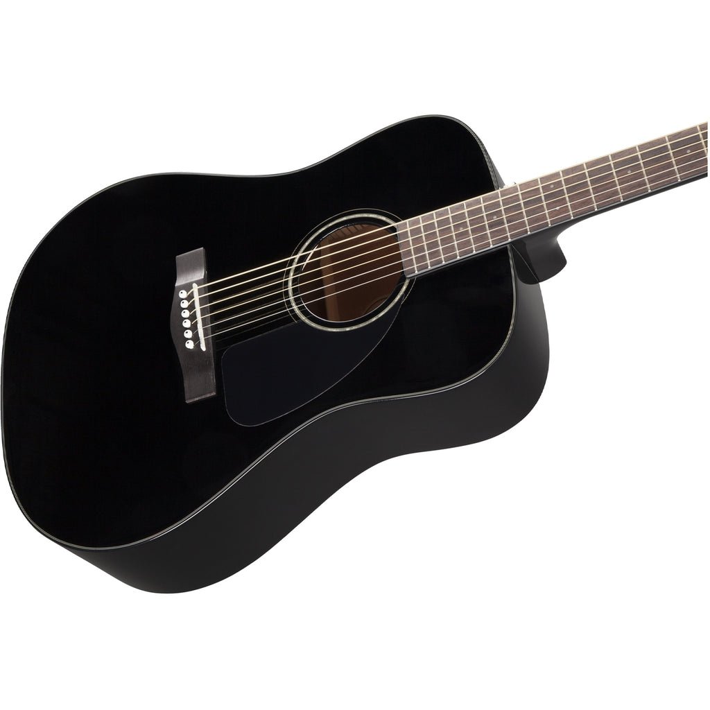Fender CD-60 Dreadnought V3 Black w Bag