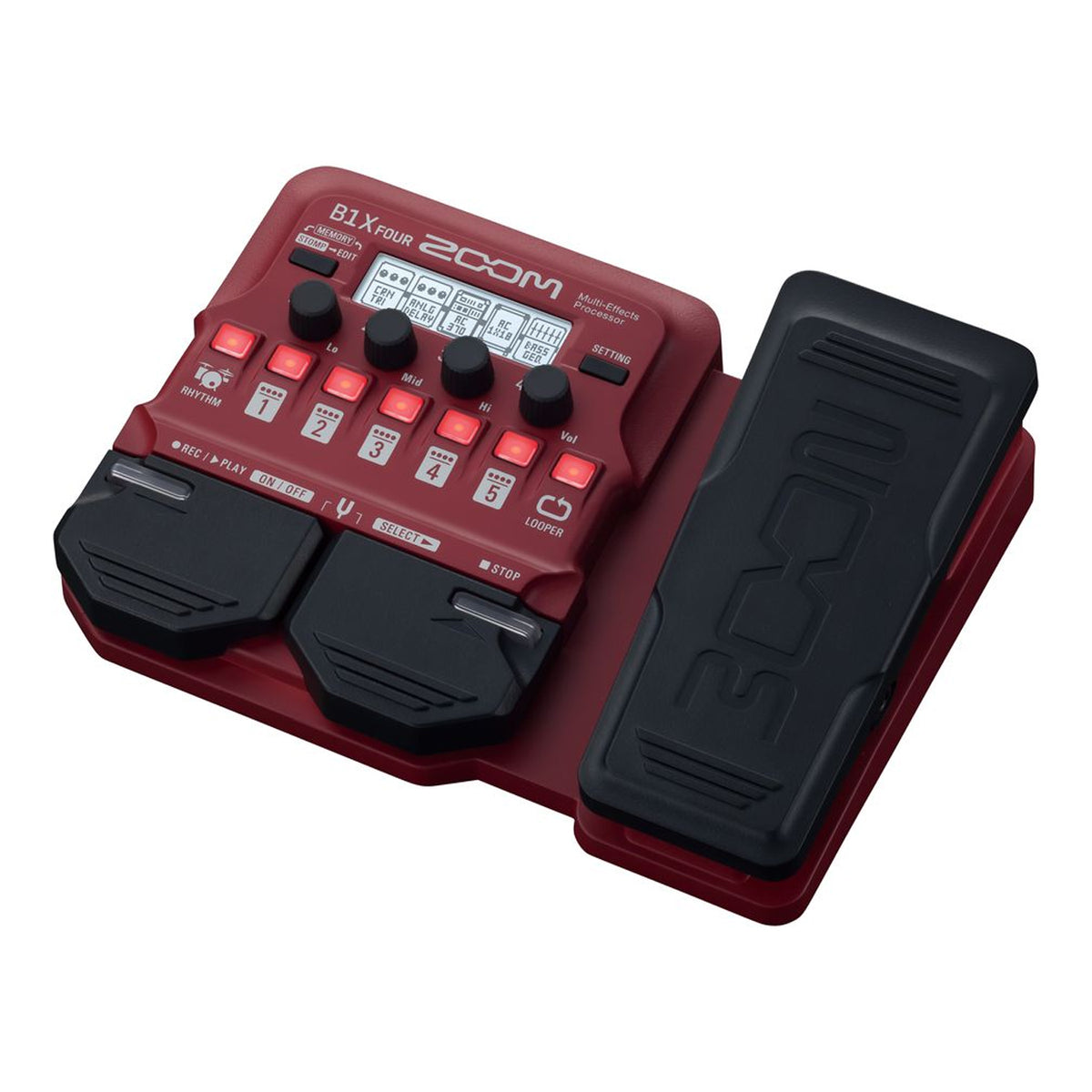 ZOOM B1X FOUR BASS MULTI-EFFECTS PEDAL