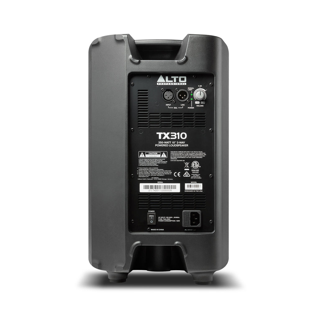 Alto Professional TX310 350-WATT 10-INCH 2-WAY POWERED LOUDSPEAKER