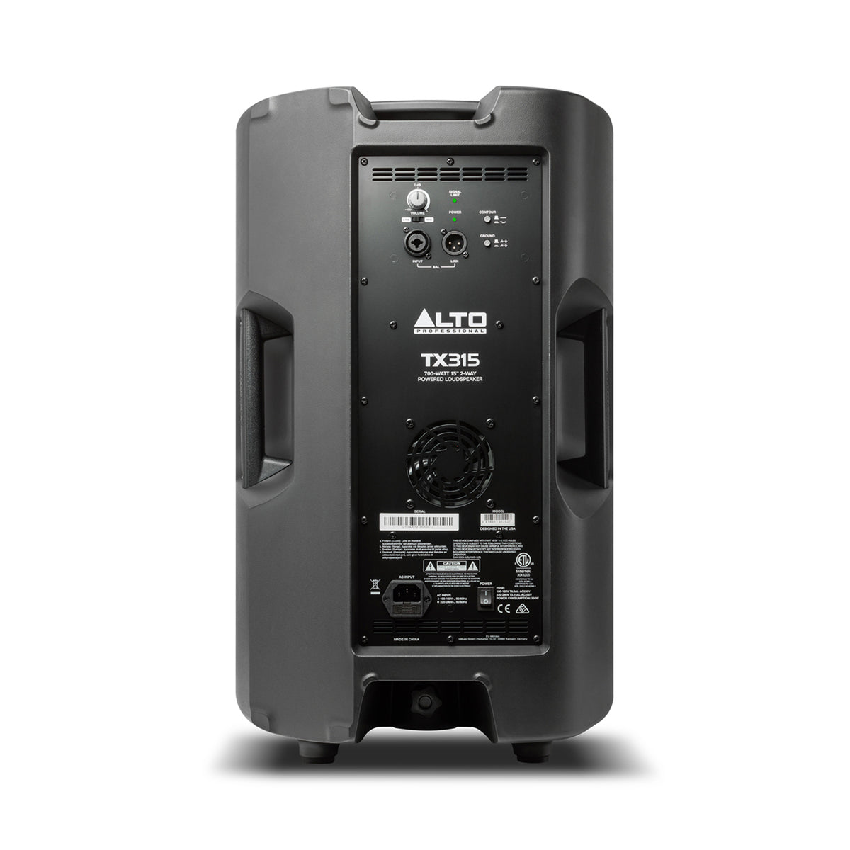 Alto Professional TX315 750-WATT 15-INCH 2-WAY POWERED LOUDSPEAKER