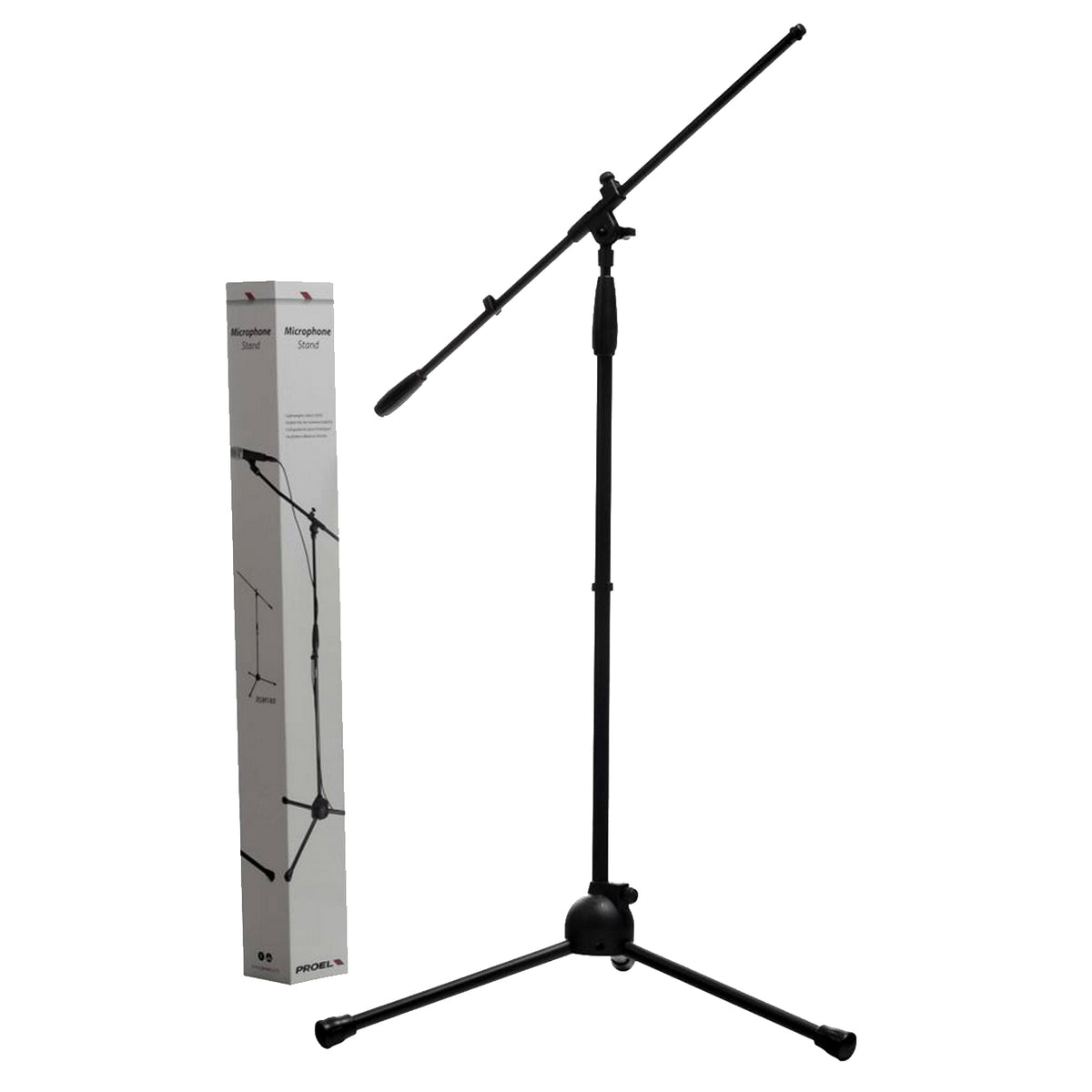 Proel RSM180 Microphone Stand-Black