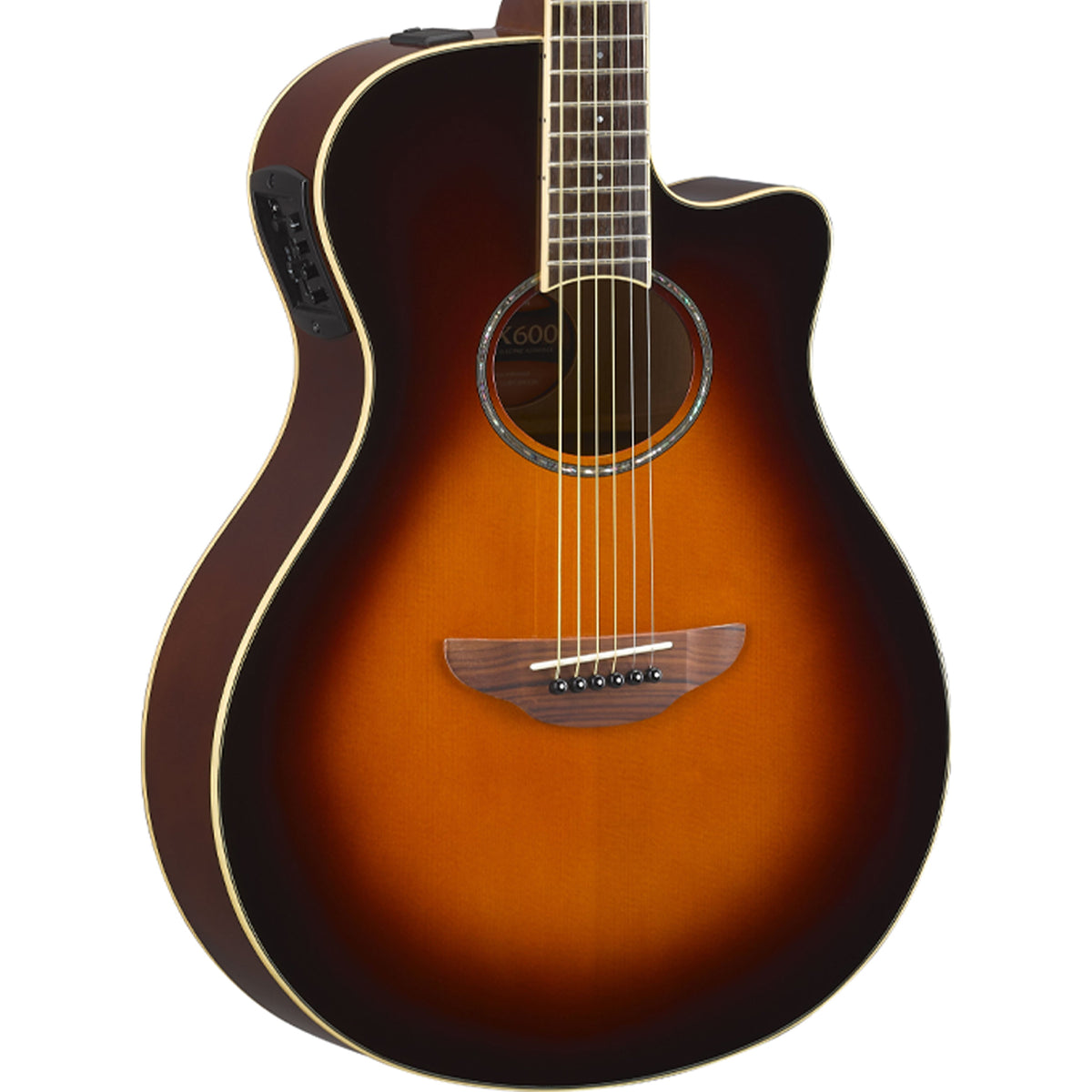 Yamaha APX600 Electro-Acoustic Guitar- Old Violin Sunburst