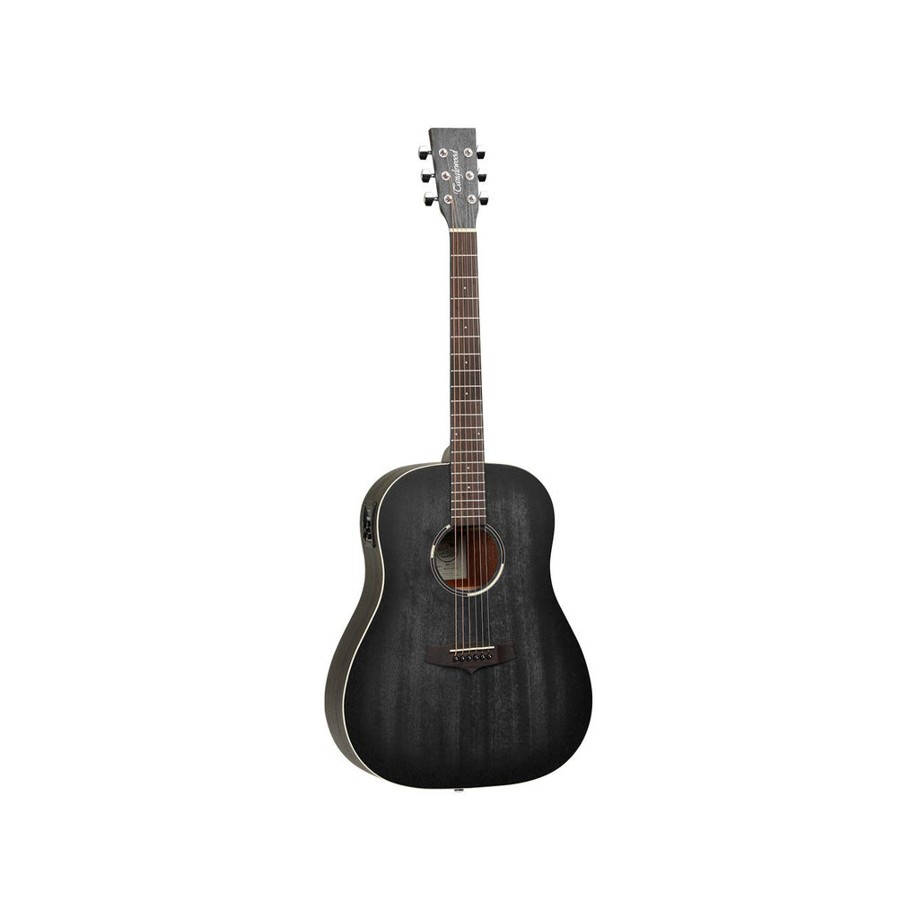 Tangle Wood TWBB SFCE Blackbird Super Folk Cutaway Semi Acoustic Guitar