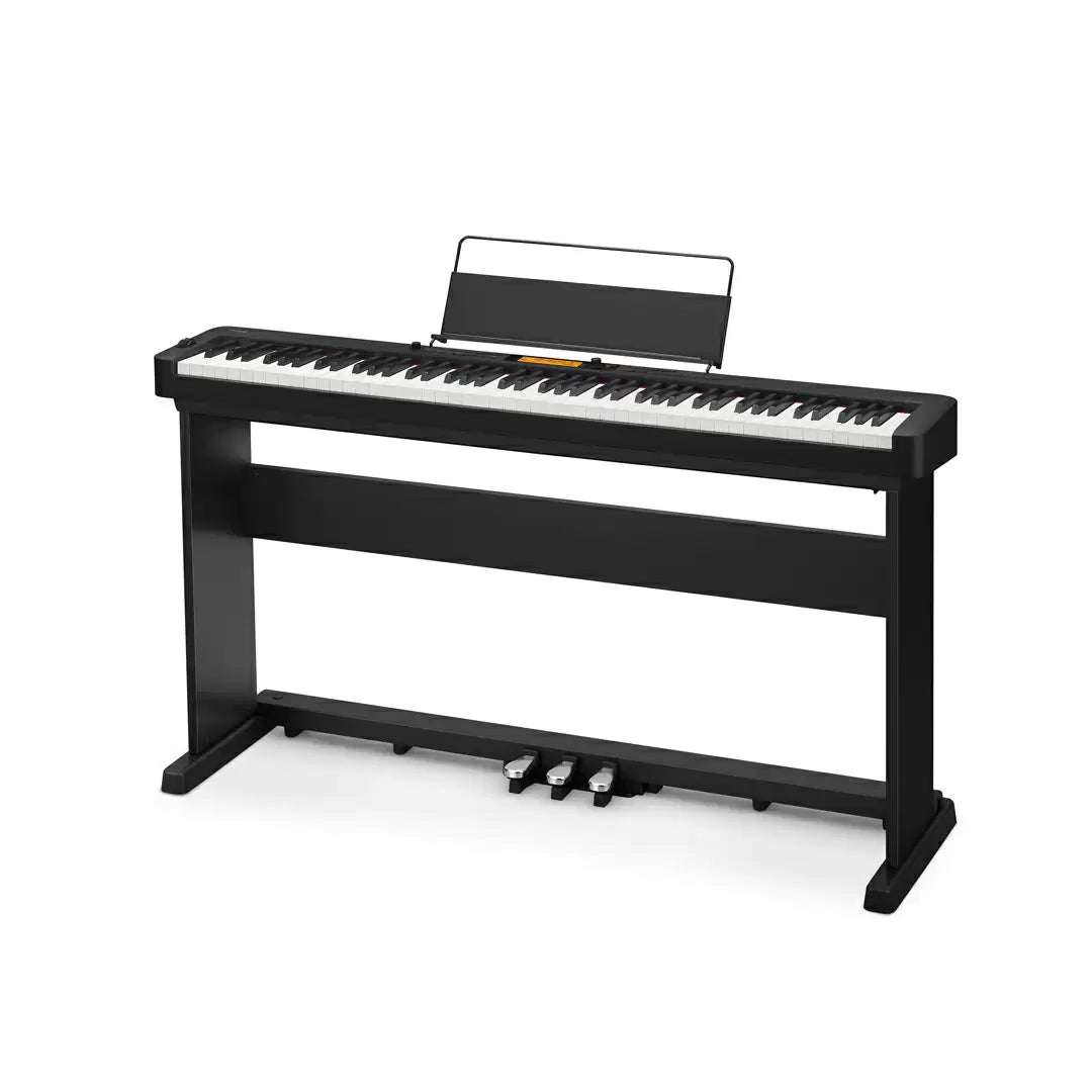 CASIO CDP-S360BK 88-KEYS DIGITAL PIANO with CS470P Stand and Pedal Unit
