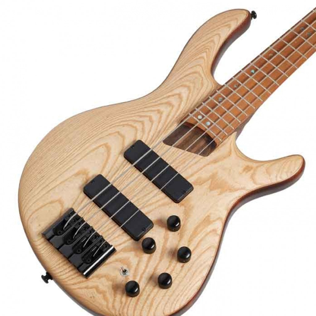 CORT B4 ELEMENT OPN ARTISAN SERIES 4-STRING BASS GUITAR - OPEN PORE NATURAL