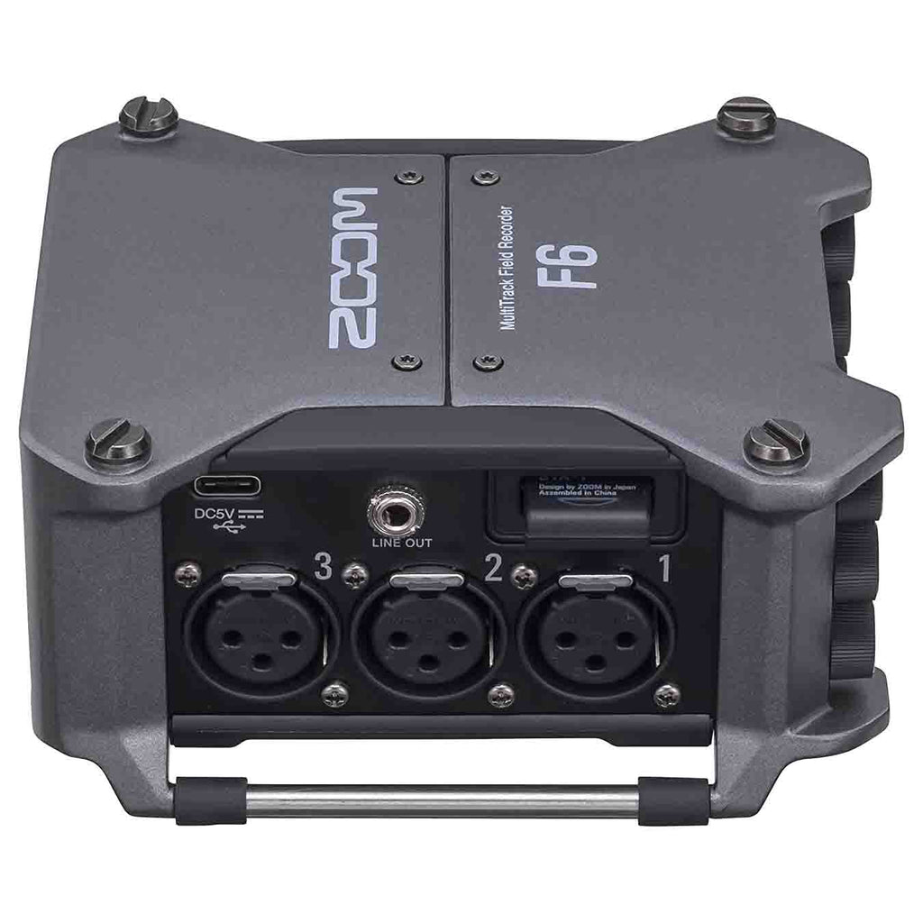 Zoom F6 MultiTrack Field Recorder - Dual A/D Converters