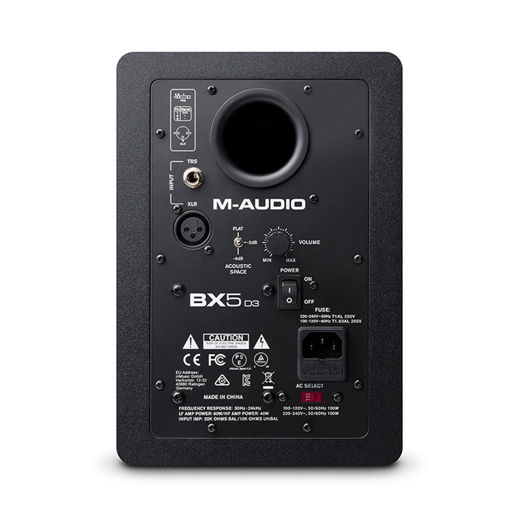 M Audio BX5 D3 5-Inch Studio Reference Monitor Speaker- Pair