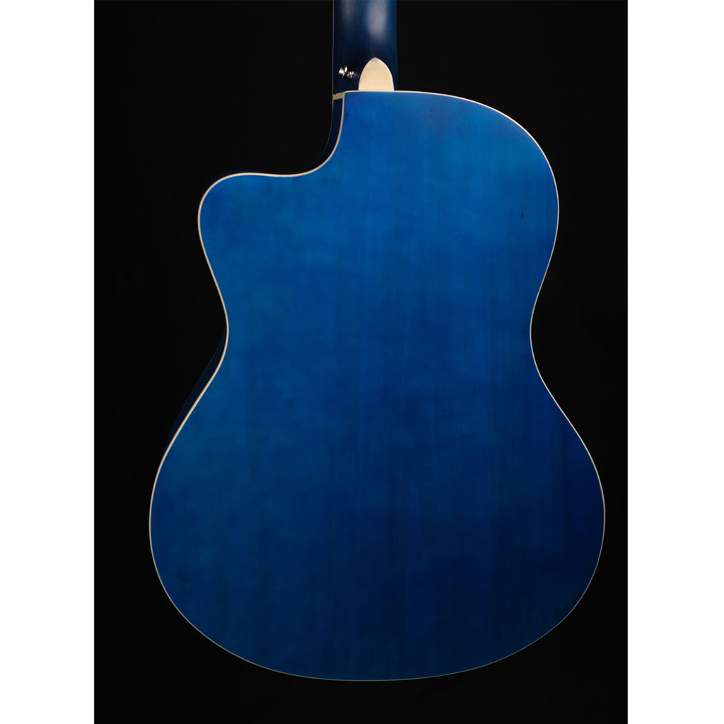 Richtone 39inch RT39C Blueburst matt cutaway guitar