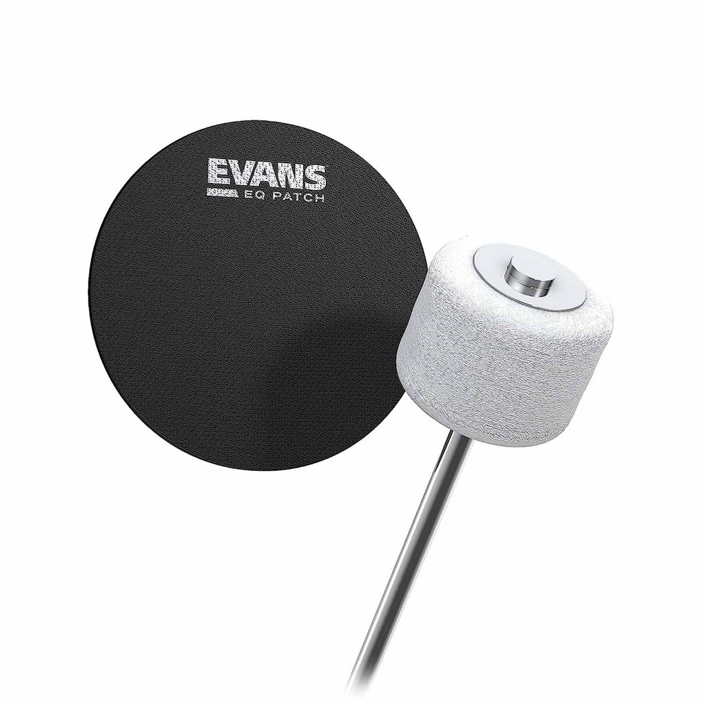 Evans EQ PATCH Black Nylon Single Patch EQPB1