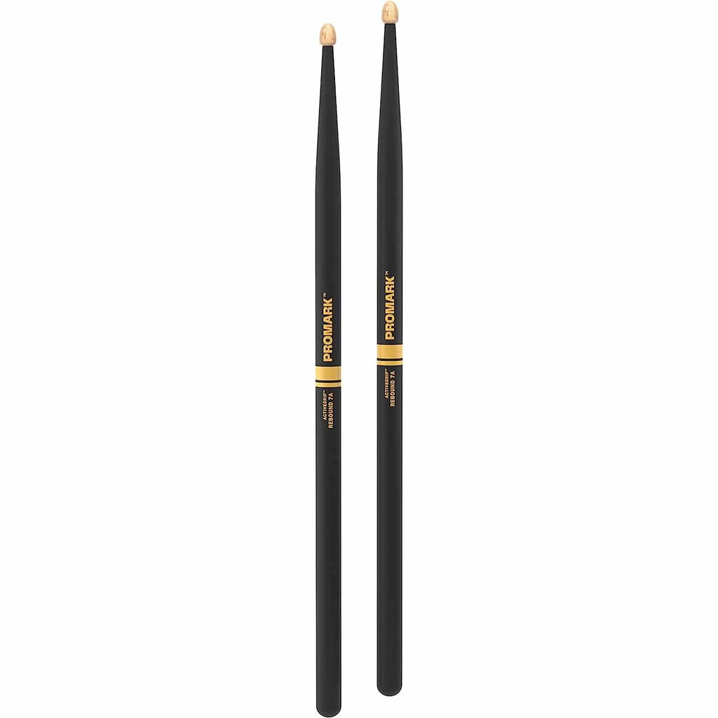 Promark ActiveGrip Drum Sticks R7AAG7A- Rebound 7A Drumsticks pair