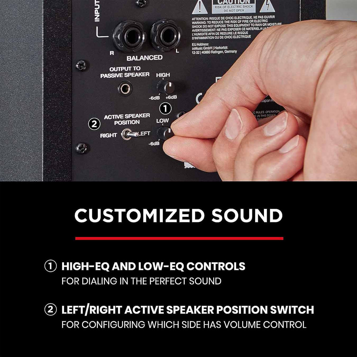 M-Audio BX3 D3 3.5-inch Multimedia Reference Monitors (Pair)