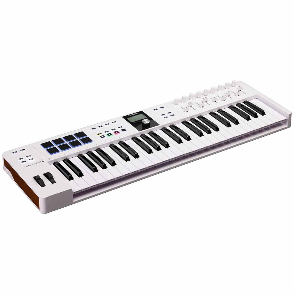 Arturia KeyLab Essential 49 mk3 MIDI Controller White