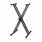 HERCULES EZ-LOK DOUBLE X-KEYBOARD STAND KS120B