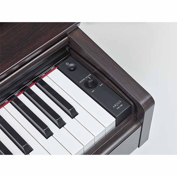 Yamaha YDP105 Arius 88-Key Digital Piano with stand-pedal unit- bench- and Pa-150B power adapter