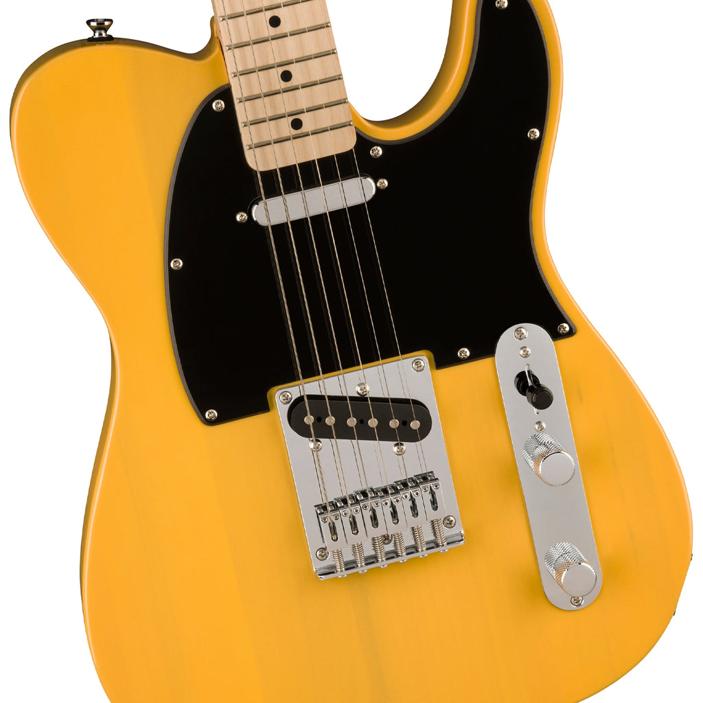 Fender SQUIER SONIC™ TELECASTER® Electric Guitar - Butterscotch Blonde (0373453550) with gig bag