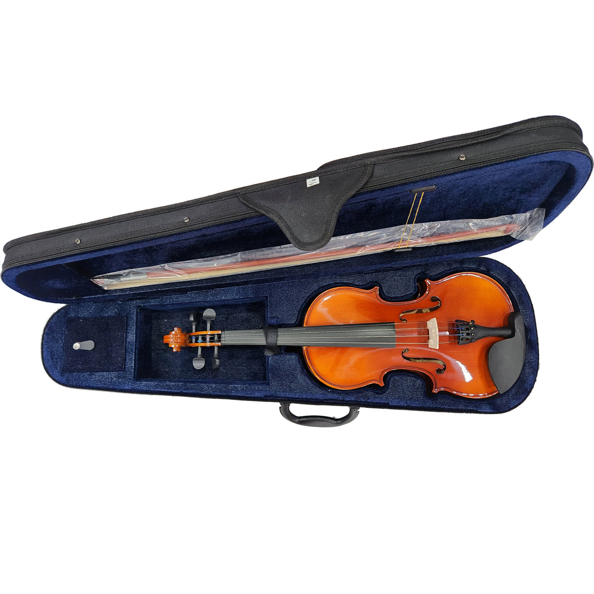 ITA Music ITA-1 4/4 Student Violin with Box, Bow and Rosin