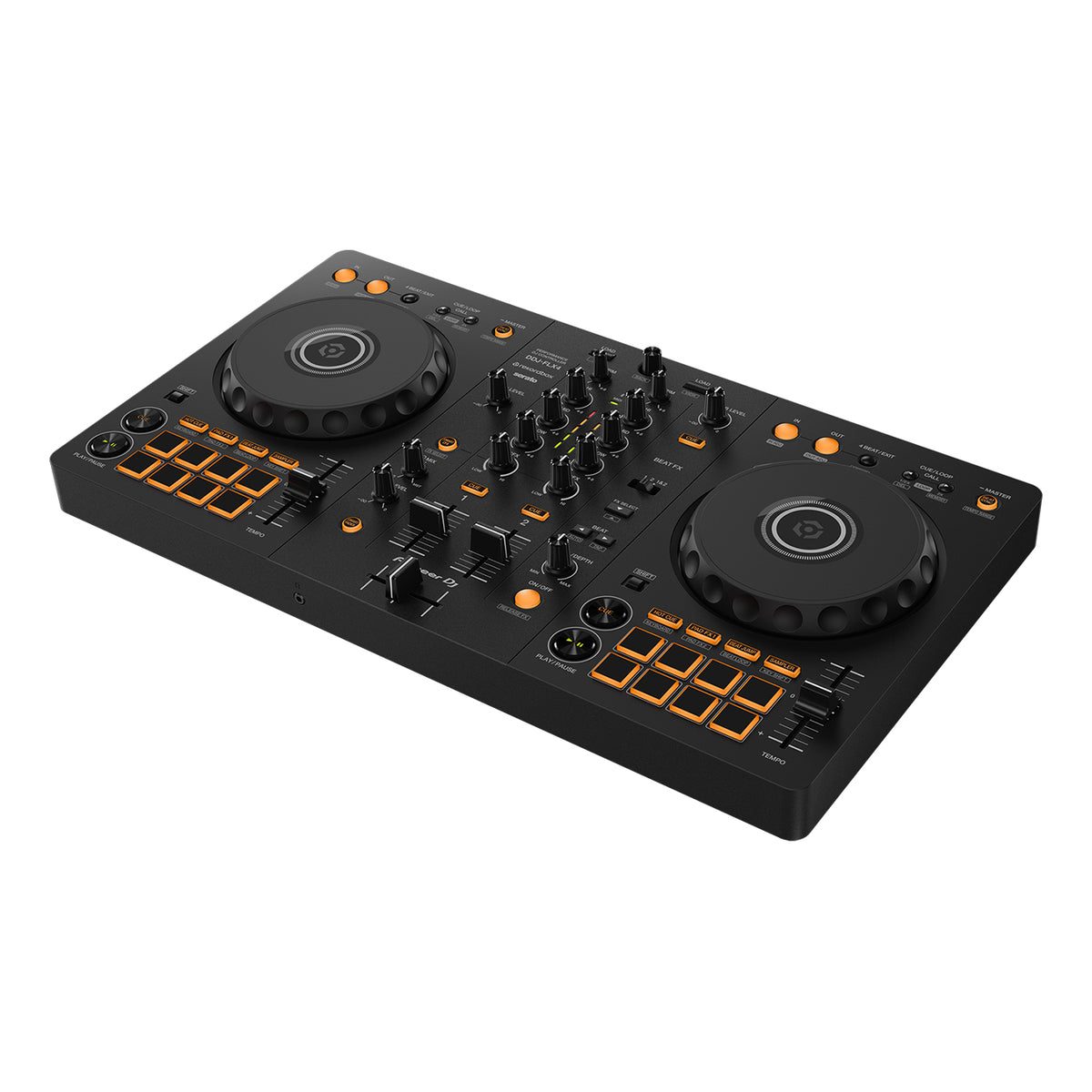 Pioneer DDJ-FLX4 2-channel DJ controller for multiple DJ applications
