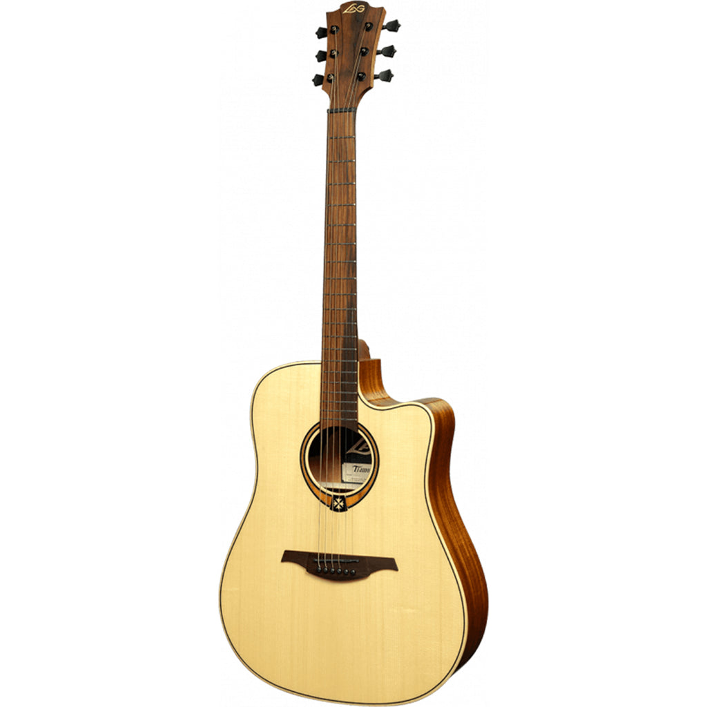 LAG T88DCE DREADNOUGHT CUTAWAY ACOUSTIC-ELECTRIC NATURAL