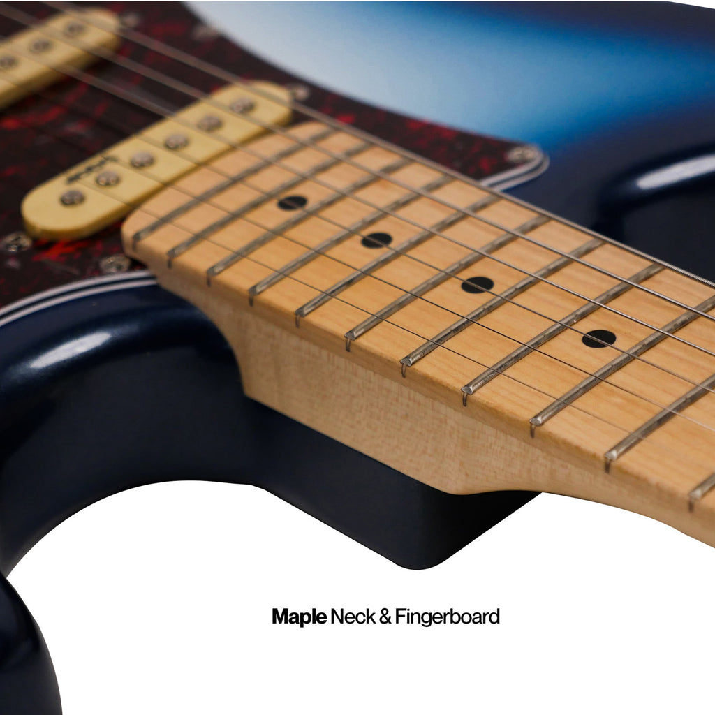 Electric Guitar SQOE SEST250 - Frozen Galactic Blue
