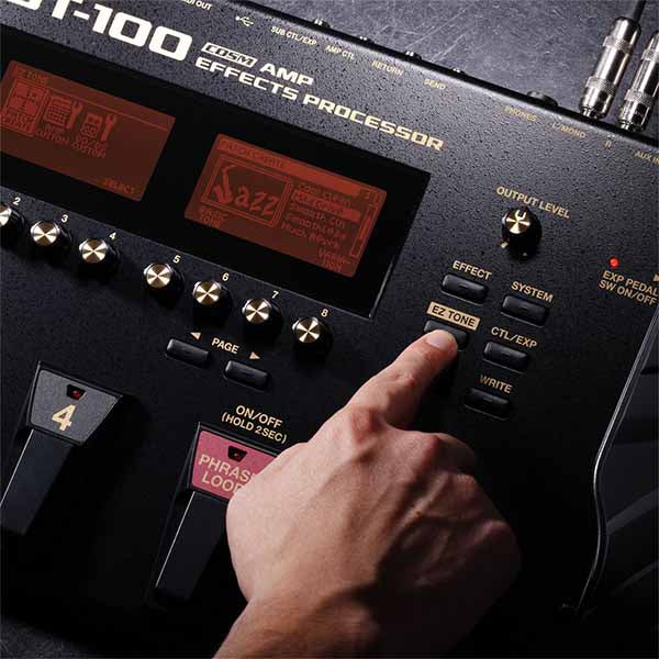 BOSS GT-100 COSM Amp Multi Effects Guitar Processor