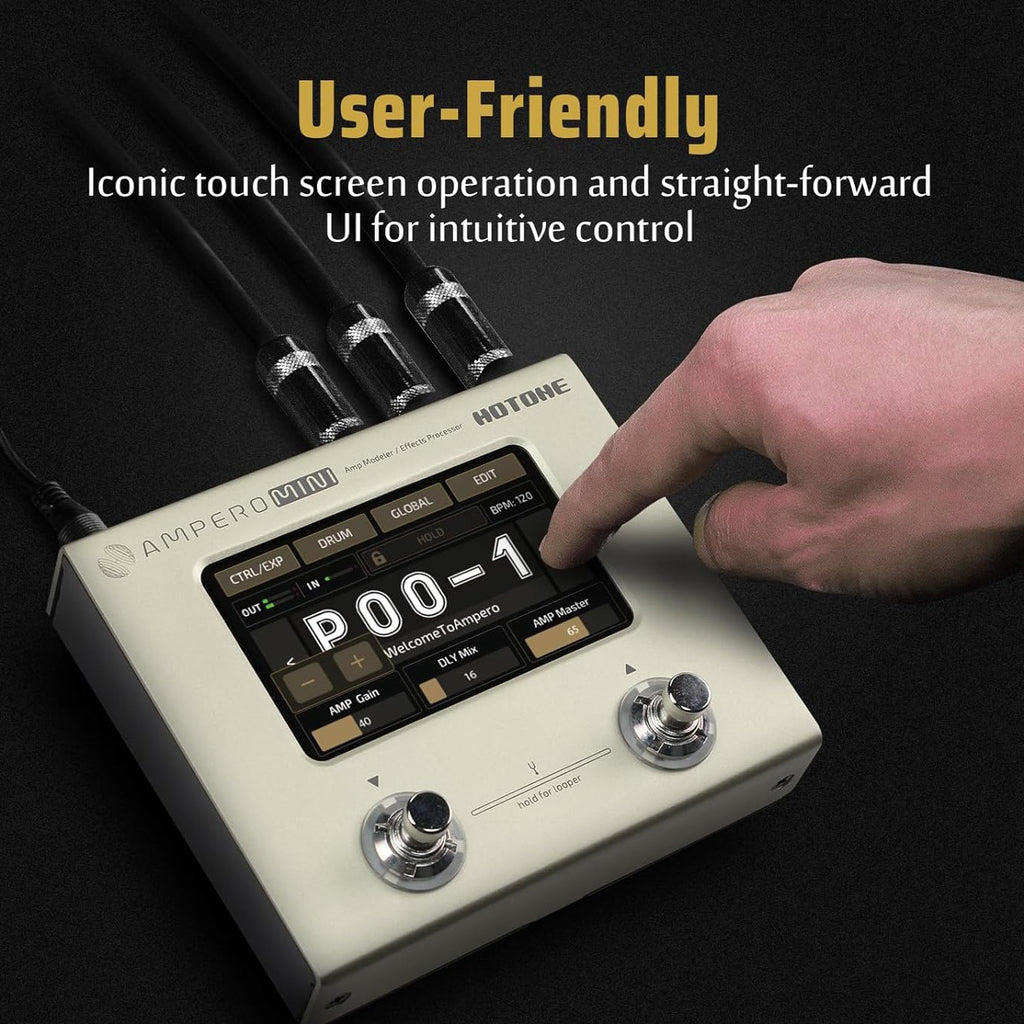 Hotone Ampero MINI Modeler/Effects Processor MP50VN - Vanilla