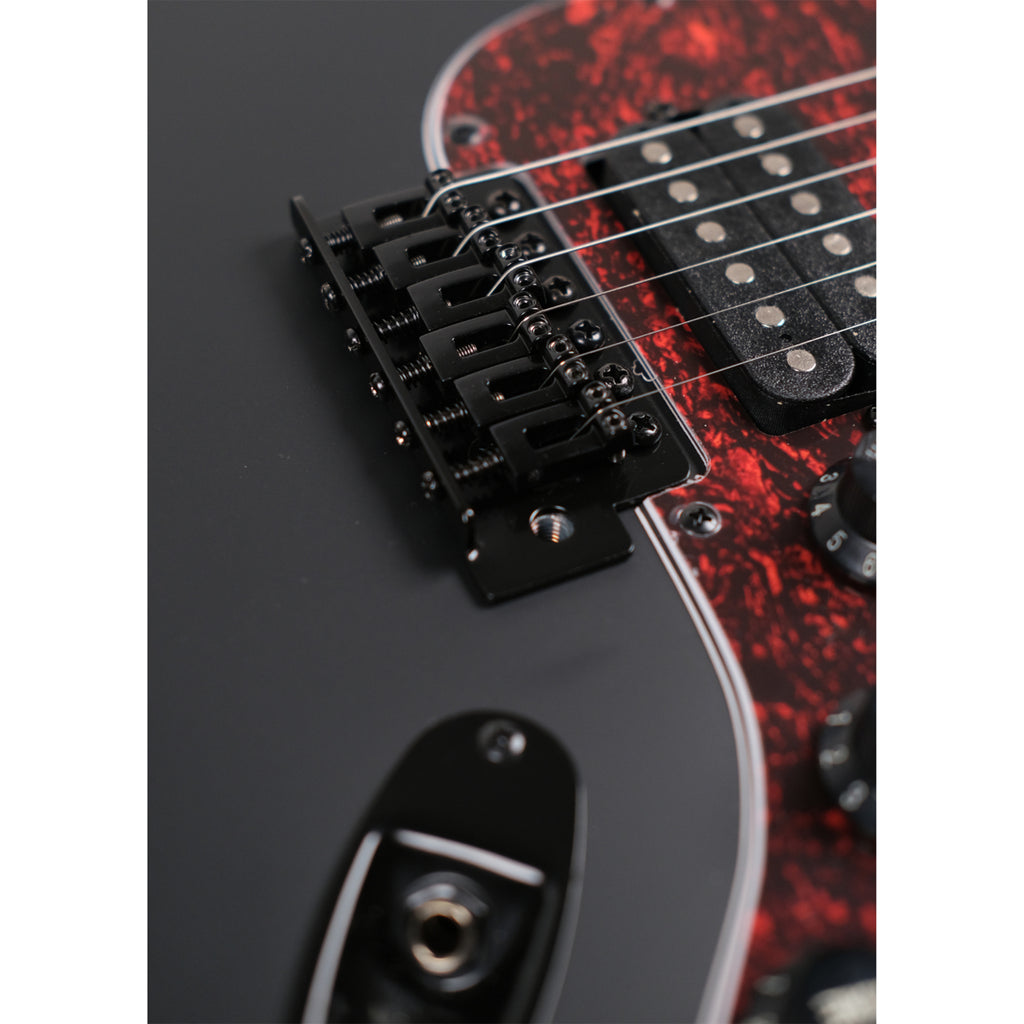 Magna ST20M Stratway Maple Fretboard Electric Guitar - Satin Black