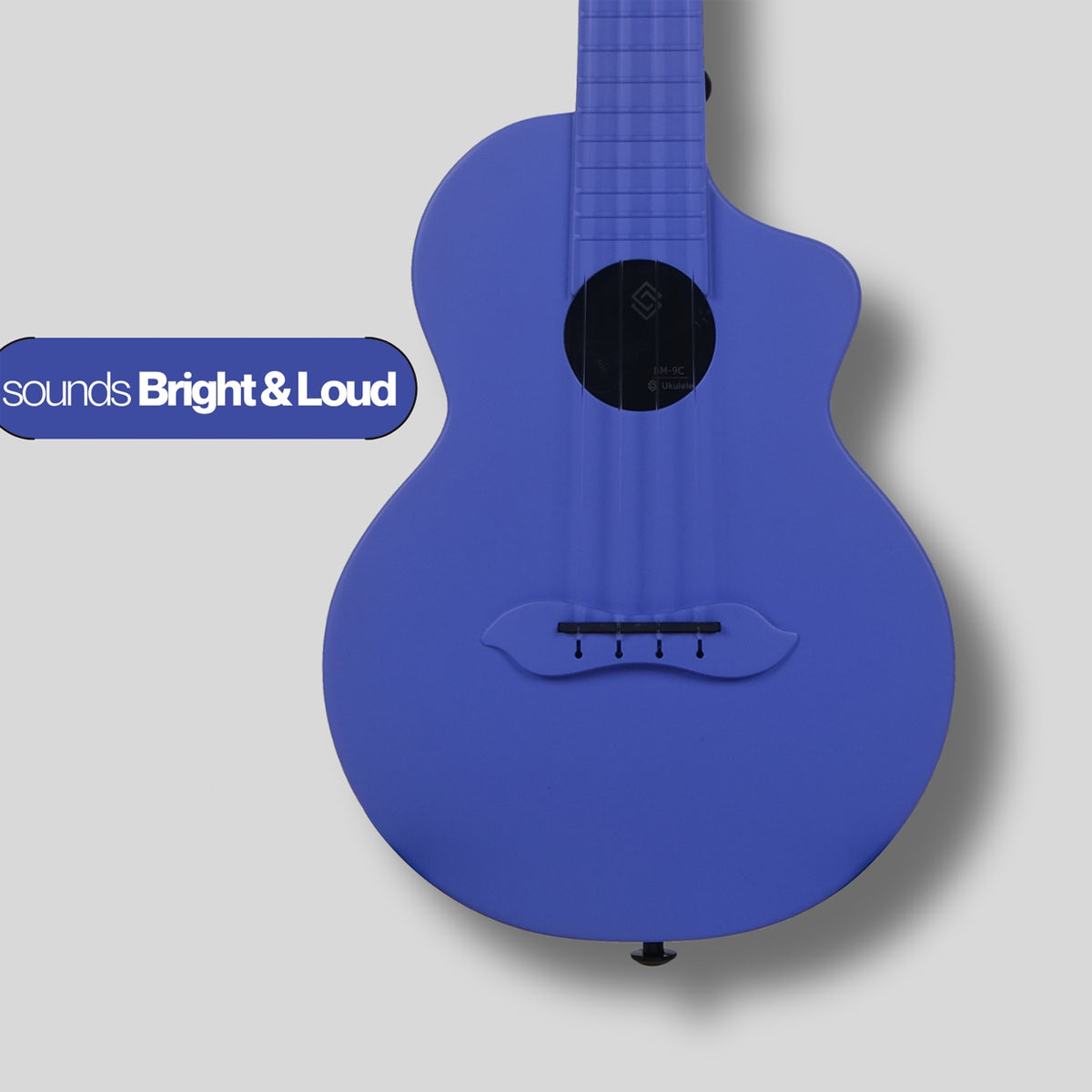Strydom Concert BM-9C (STC1) Carbon Fiber Travel Ukulele- Dark Blue