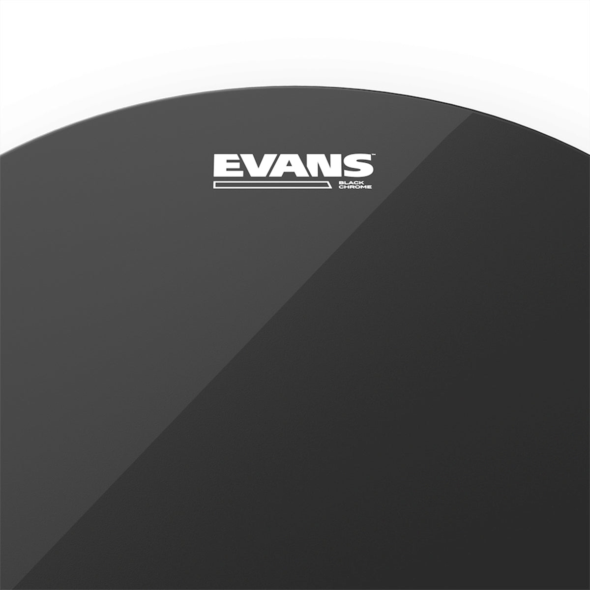 Evans TT14CHR BLACK CHROME 14-INCH TOM BATTER DRUMHEAD