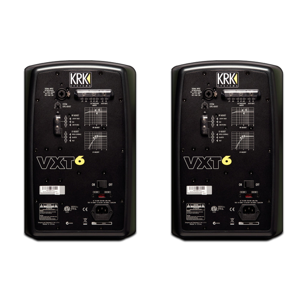 KRK VXT6 6-Inch Powered Studio Monitor - Pair