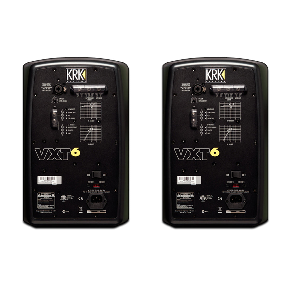 KRK VXT6 6-Inch Powered Studio Monitor - Pair