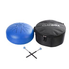 Clapbox Tongue Drum with bag and Mallets - Blue
