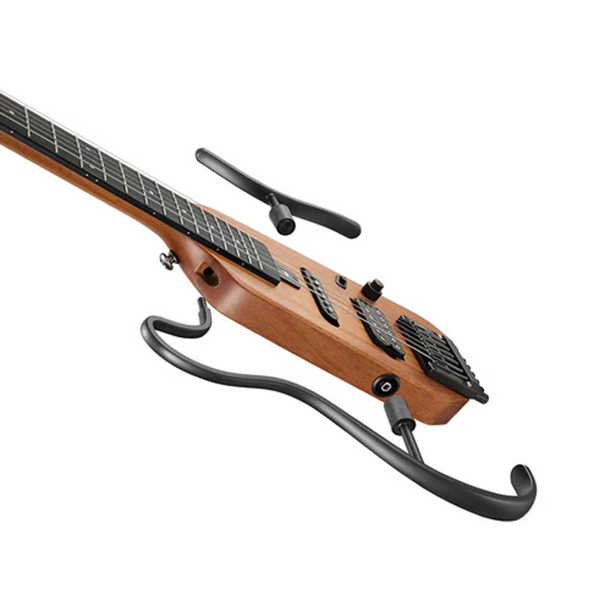 Donner Hush-X Featherlight Headless Electric Guitar - Natural