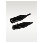 Hawk SXFG-016 Gold Series XLR Male to XLR Female With Cable Tie – 5 Meter BLACK