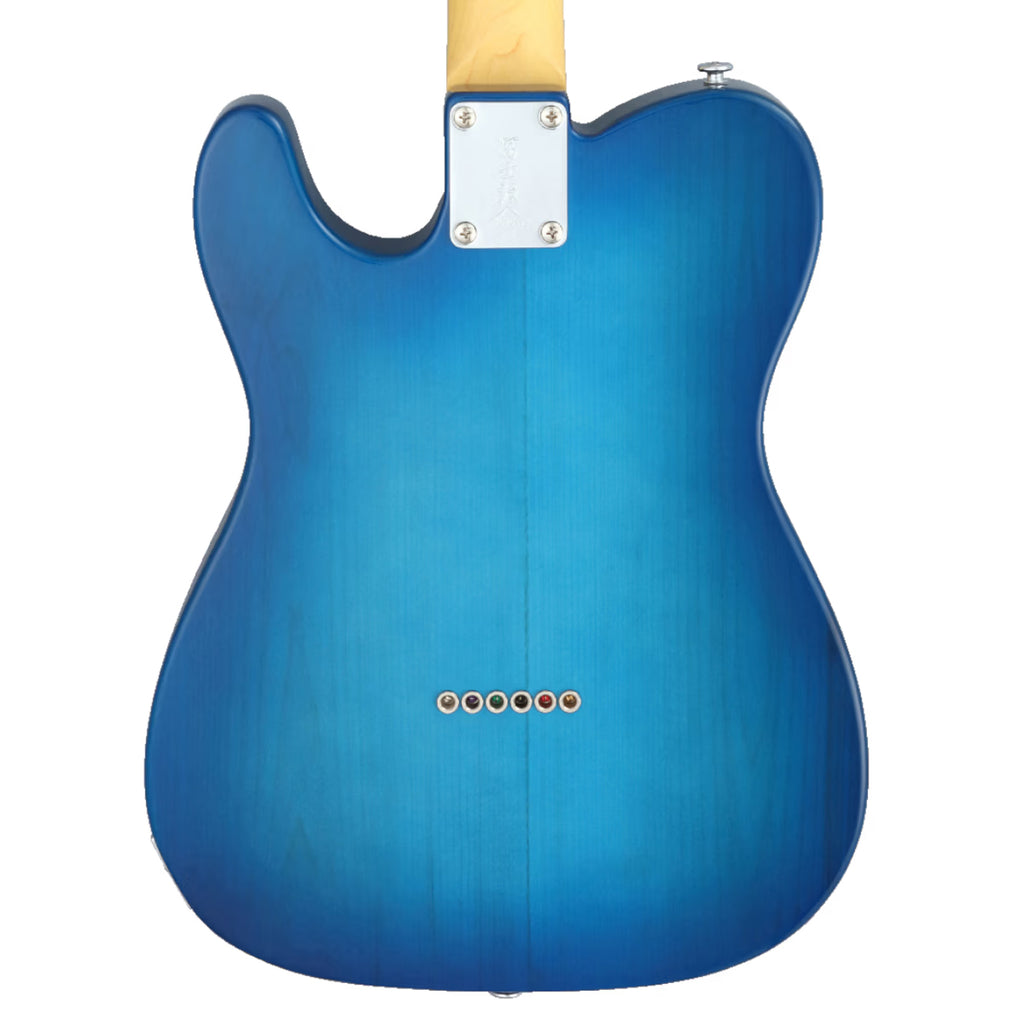 FGN Electric Guitar Boundary BTL-M - Transparent Blue Burst