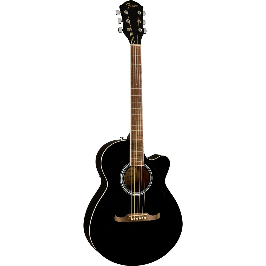Fender FA135CE Concert Electro-Acoustic Guitar - Black