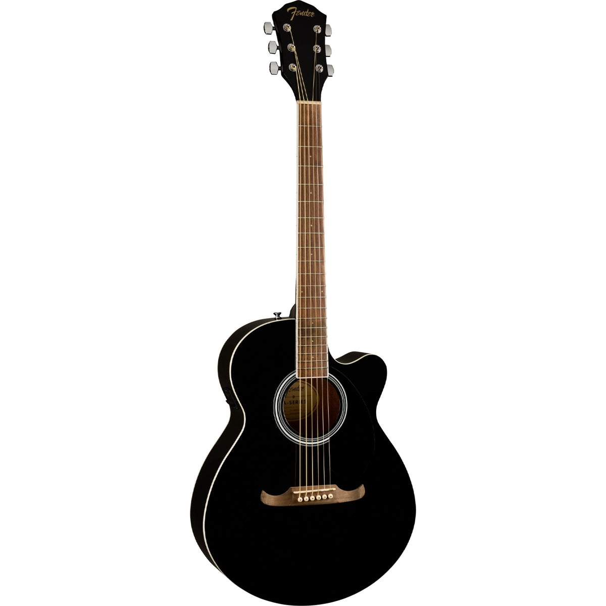 Fender FA135CE Concert Electro-Acoustic Guitar - Black