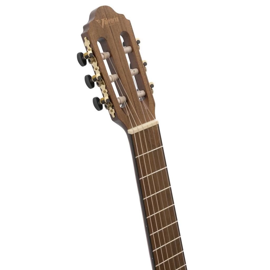 Valencia VC314CE 4/4 Cutaway Classical Electro-Acoustic Guitar - Antique Sunburst