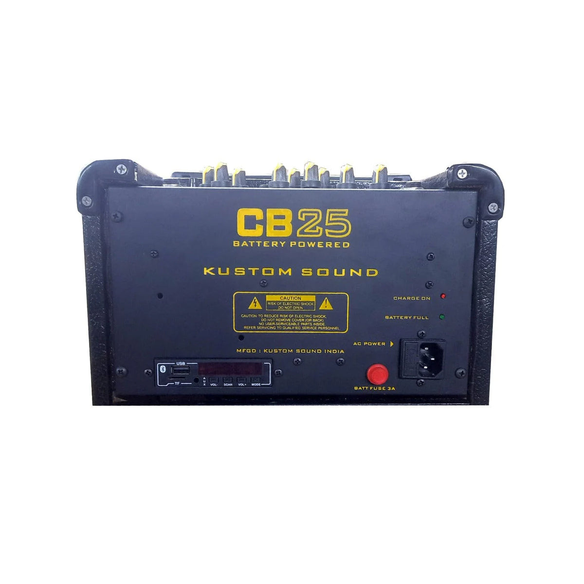 Kustom Sound CB25W 25 watts Battery Powered Amplispeaker with Wireless Mic