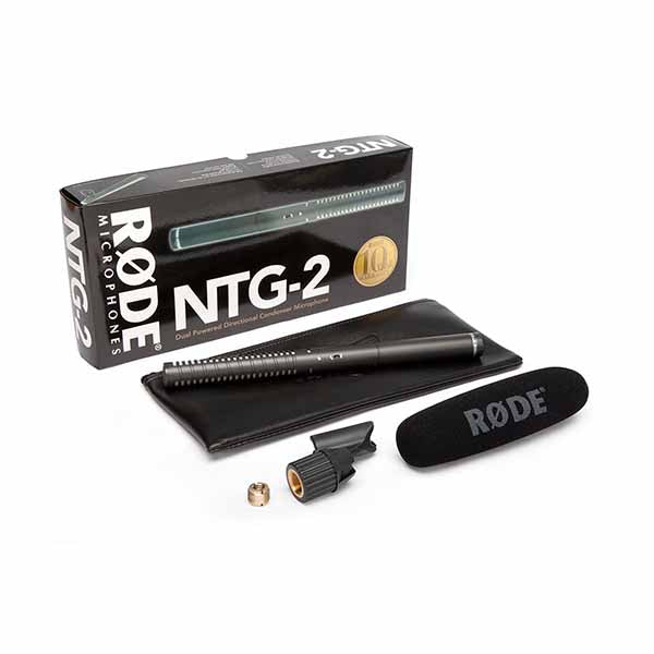 RODE NTG2 Multi Powered Shotgun Microphone