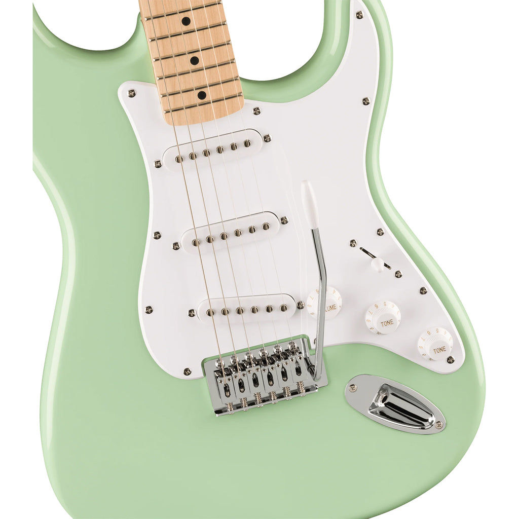 Fender Squier FSR Sonic Stratocaster MN WPG Electric Guitar 0373152557 - Surf Green with Foam Bag