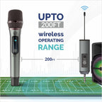 DIGIMORE D-340 Dynamic Handheld Single Wireless Microphone Set