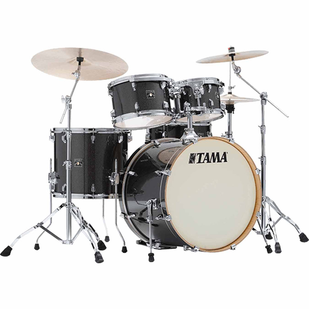 Tama Drum Set Superstar Classic 22 5pc Drum Shell Set - Midnight Gold Sparkle CK52KRS-MGD