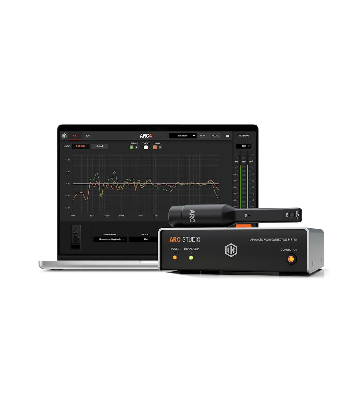 IK Multimedia ARC Studio. Standalone Advanced Room Correction System. Includes hardware processor unit, ARC 4 software and me