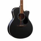 Kepma A1CE TRANS - Semi acoustic Guitar- Black Matt