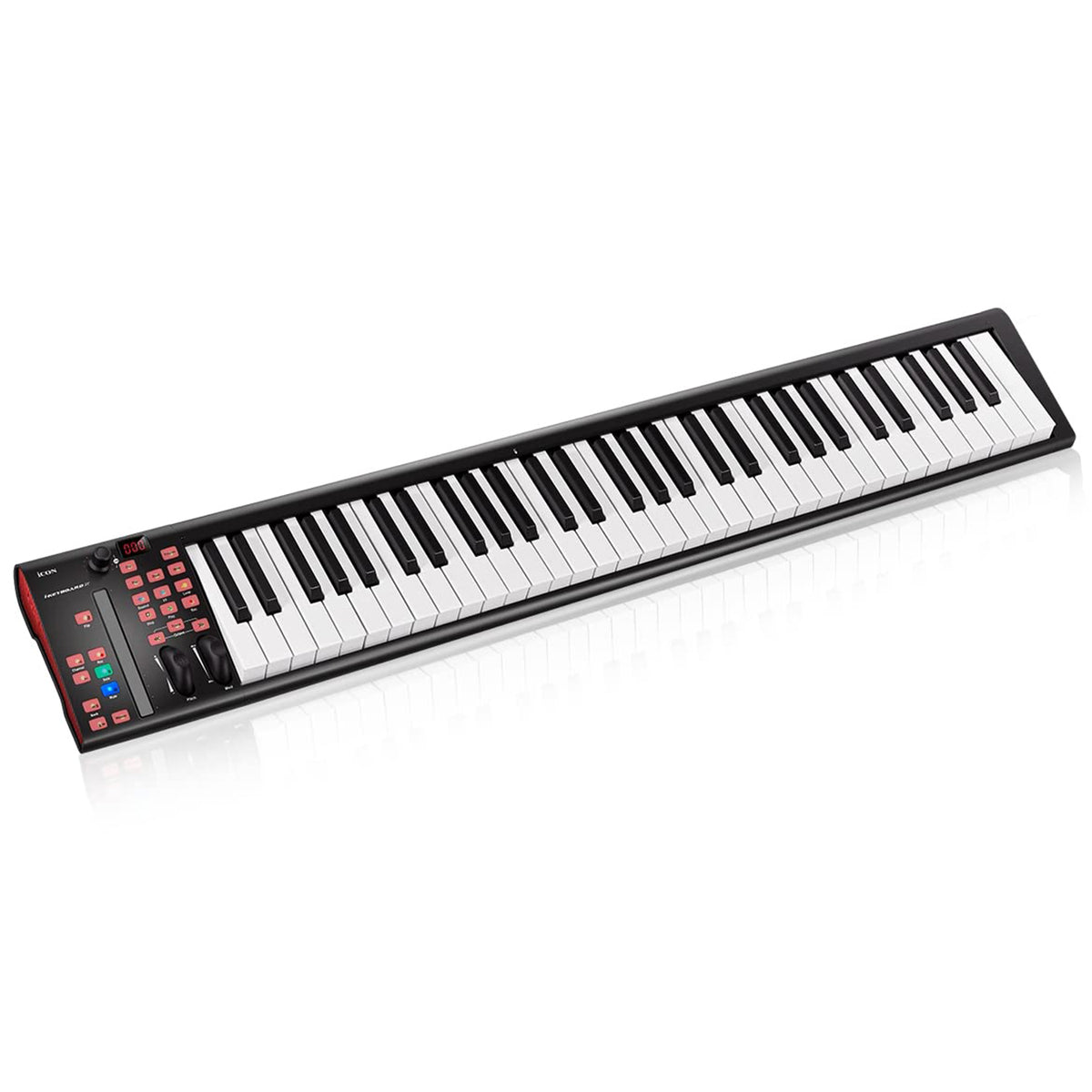 Icon -IKEYBOARD6X iKeyboard 6X - 61-Key MIDI keyboard semi-weighted keys with single channel DAW controller