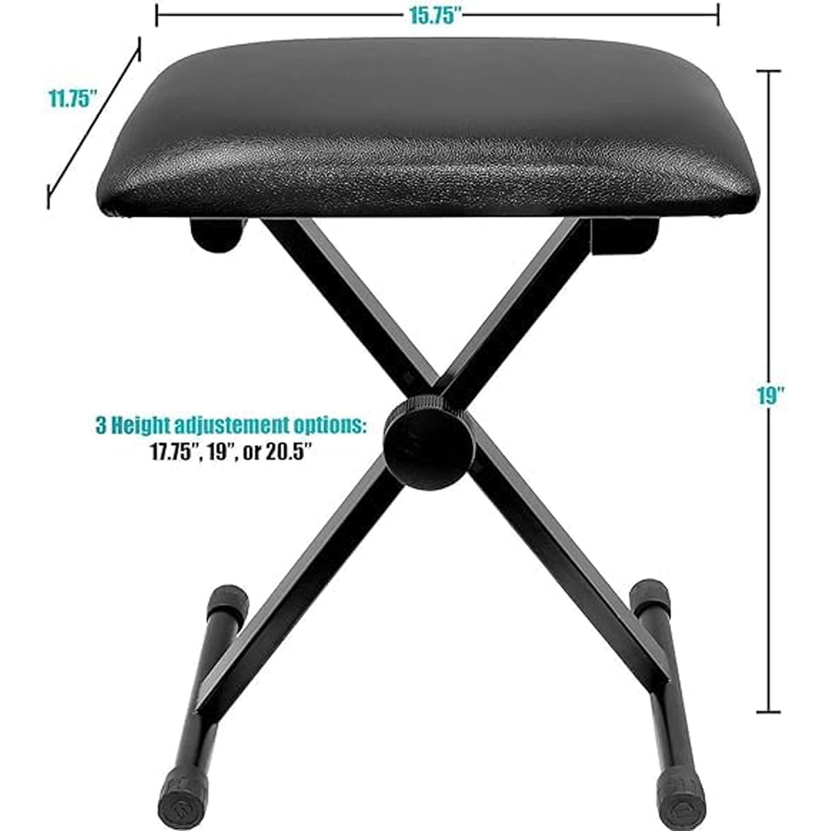 Neowood PS-10 Adjustable Piano Stool