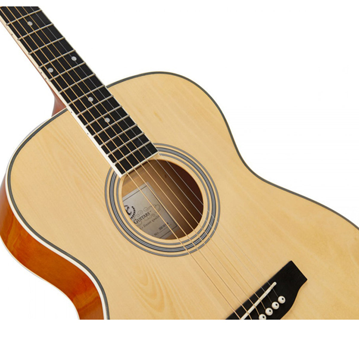 SX SO104K Auditorium Shape Acoustic Guitar Kit- Natural
