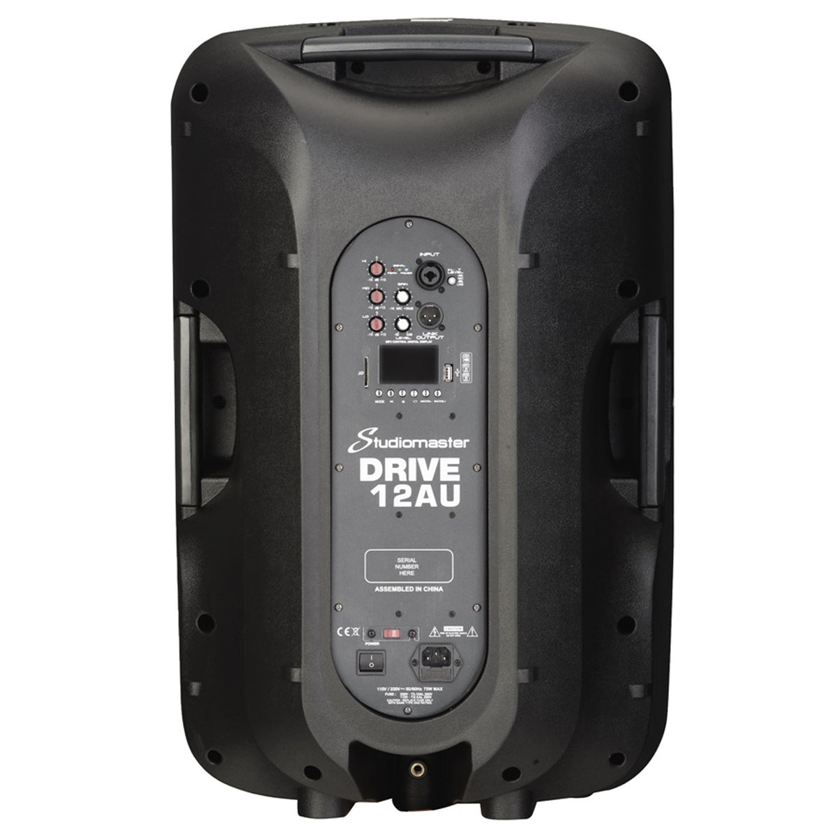 Studiomaster UK DRIVE 12AU 12Inch two way active Speaker