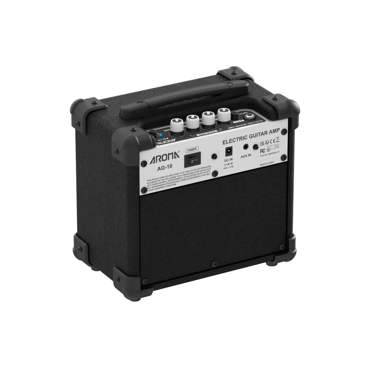 AROMA AG10S - 10 WATTS ELECTRIC GUITAR AMPLIFIER WITH BLUETOOTH
